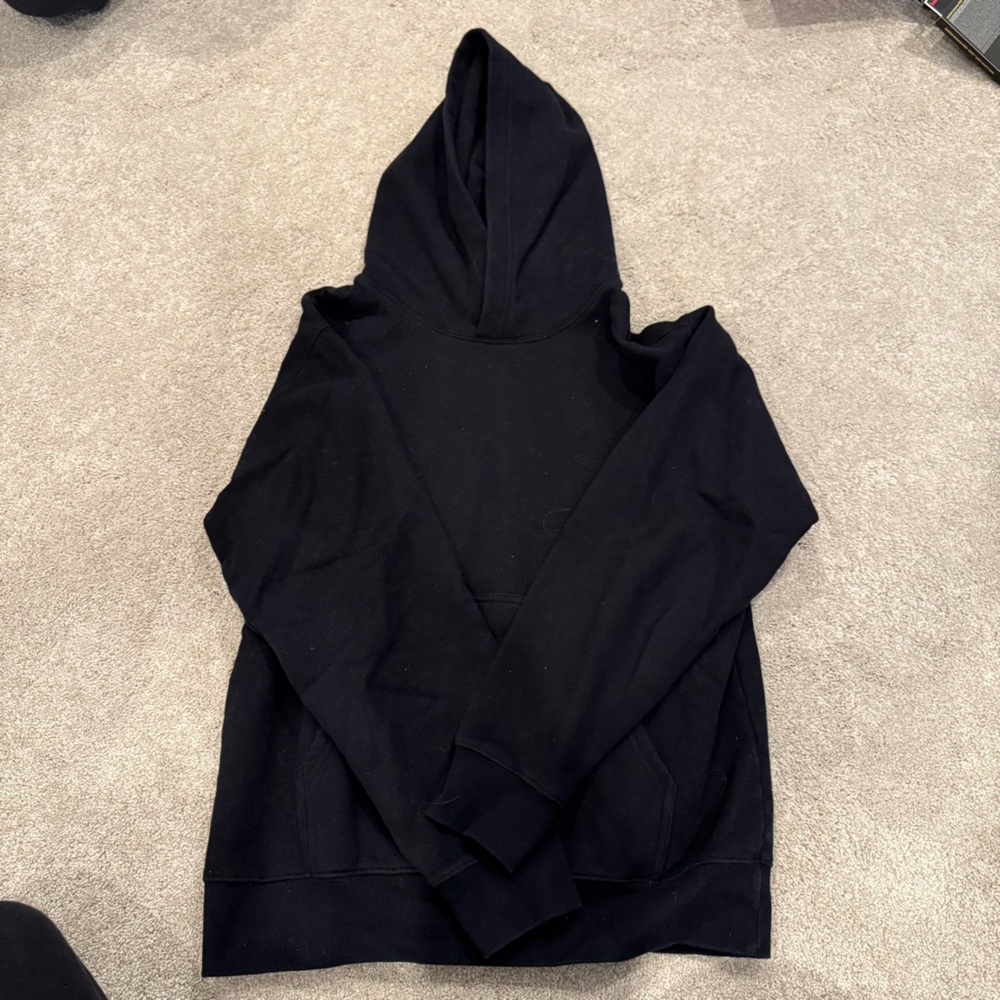 TNA cozy AF black hoodie (older style)